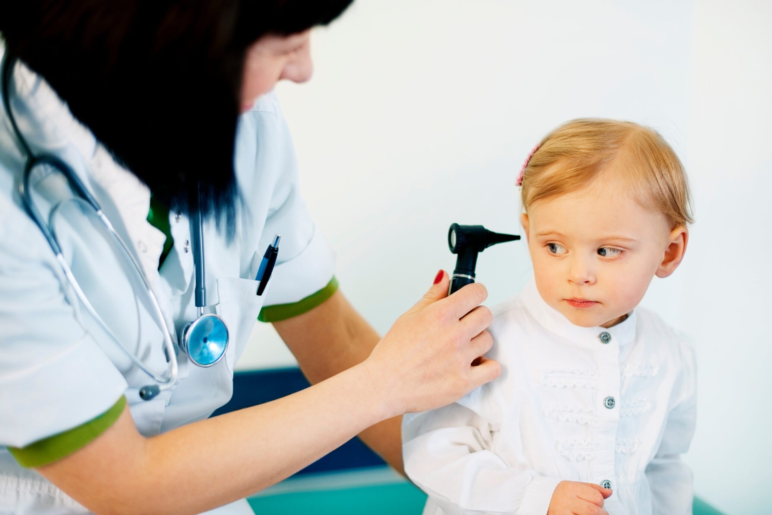 Pediatric ENT in Dubai Checking the Child's Ear