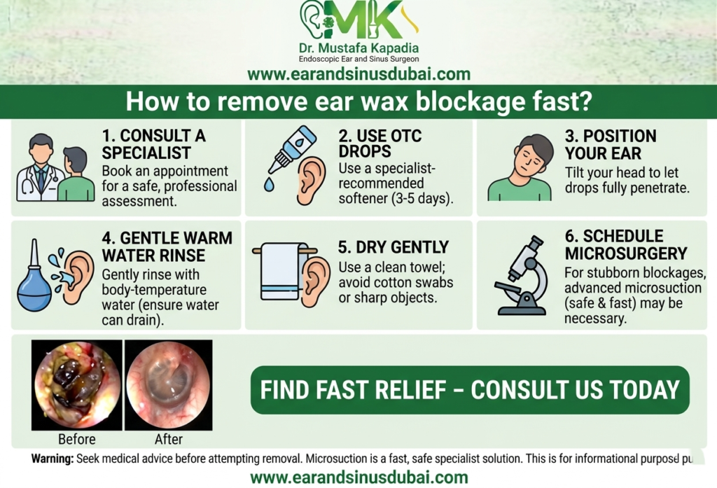 How To Remove Ear Wax Blockage Fast?